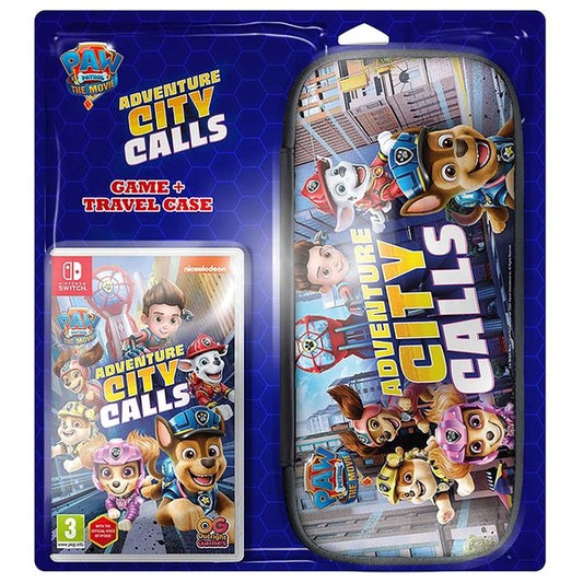 Paw Patrol Adventure City Calls  Nintendo Switch Videogioco Kit Con Cover Case