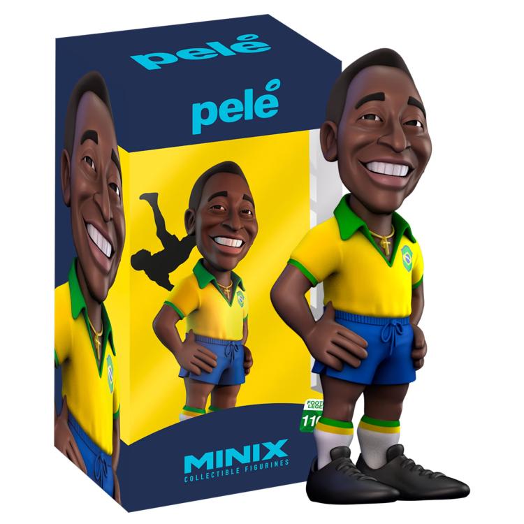 Minix - Pele' (Brasile) Football Legends (110A) Figure Statuetta Statua Pvc 12Cm