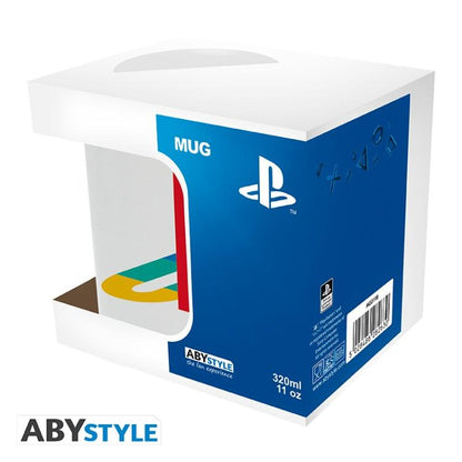 AbyStyle TAZZA PLAYSTATION LOGO MUG BICCHIERE DA COLLEZIONE ANNIVERSARY 320ml