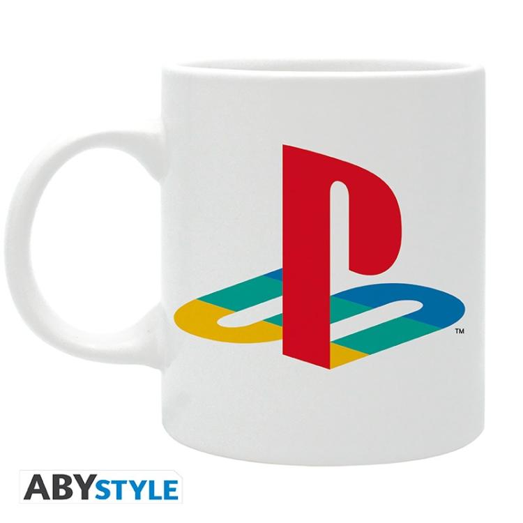 AbyStyle TAZZA PLAYSTATION LOGO MUG BICCHIERE DA COLLEZIONE ANNIVERSARY 320ml
