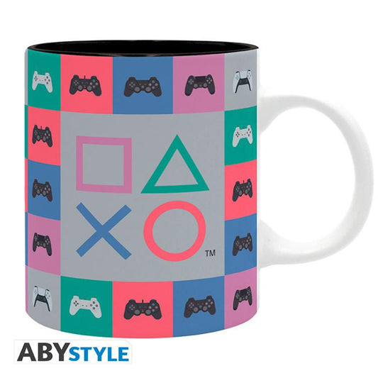 Abystyle - Tazza Controller Sony Playstation Logo Mug Bicchiere Collezione 320ml