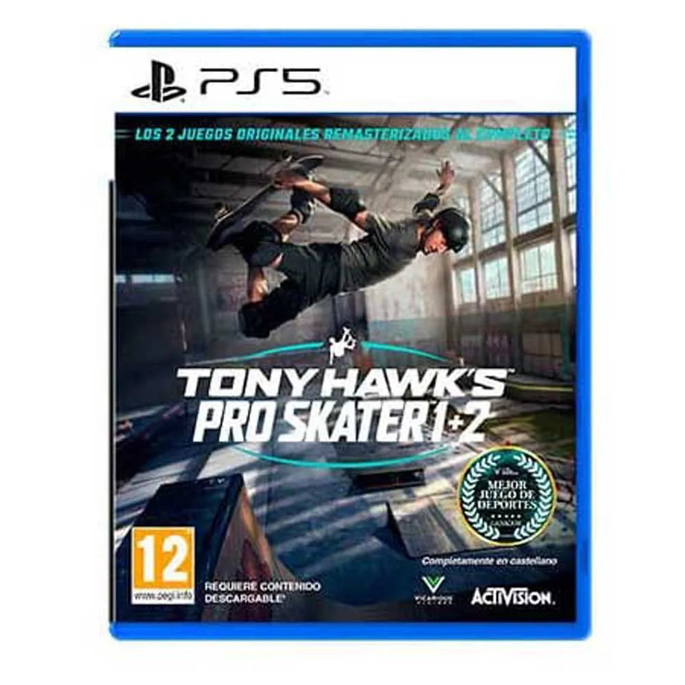 Tony Hawk'S Pro Skater 1+2 Ps5 Gioco Italiano Skate Playstation 5 Hawks Nuovo