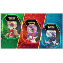 Pokemon Tin: "Poteri Divergenti" Tcg Gcc Decidueye/Typhlosion/Samurott (Random)
