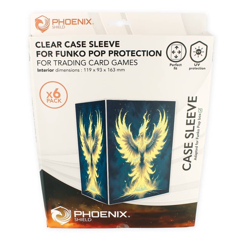 Phoenix Shield - Cristal Box Funko Pop Protector (6pz) Protezione Scatola
