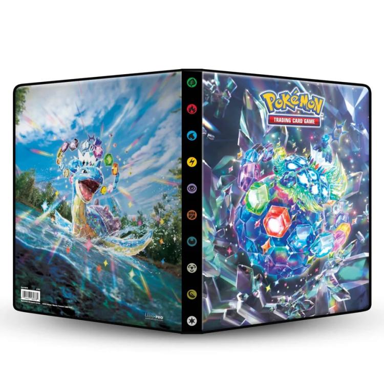 Pokemon Album 9 Tasche Scarlatto E Violetto: Stellar Crown Raccoglitore 252 Card