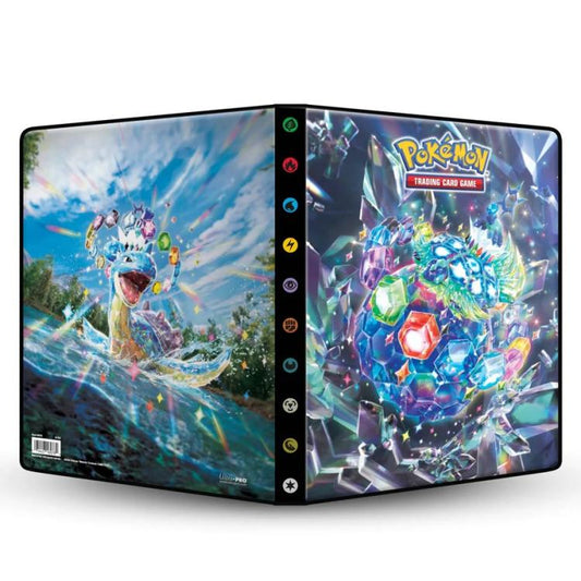 Pokemon Album 9 Tasche Scarlatto E Violetto: Stellar Crown Raccoglitore 252 Card