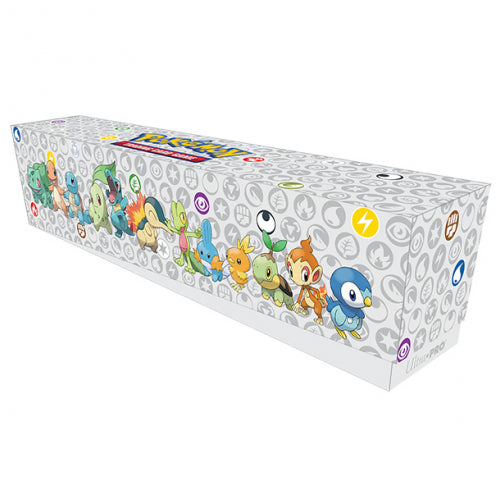 Ultra Pro - Pokemon First Partner Accessori Bundle Deck Box, Playmat, 65 Bustine