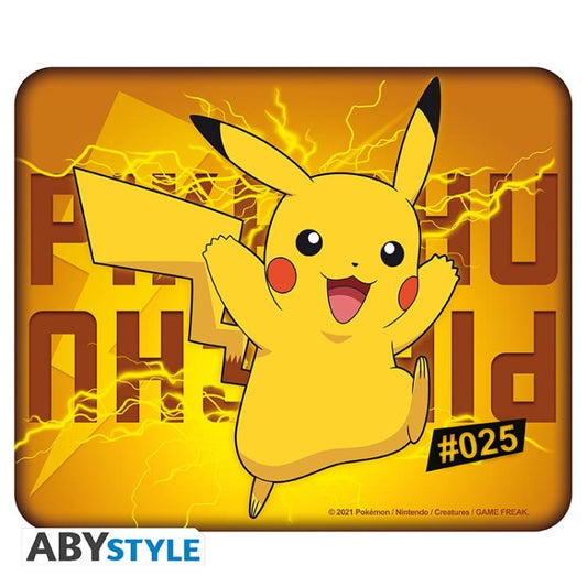 ABYSTYLE - Pokemon (Pikachu) Tappetino Mouse Morbido 23,5 cm Mousepad