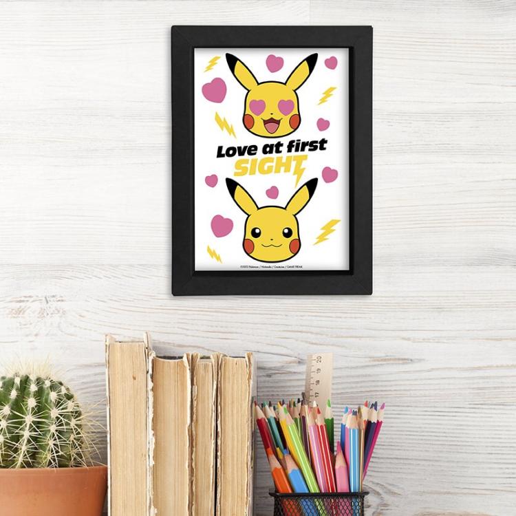 ABYSTYLE - POKEMON (LOVE AT FIRST) CORNICE REGALO AMORE A PRIMA VISTA POSTER GB