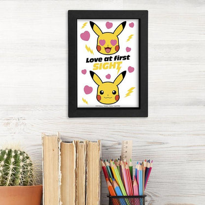 ABYSTYLE - POKEMON (LOVE AT FIRST) CORNICE REGALO AMORE A PRIMA VISTA POSTER GB