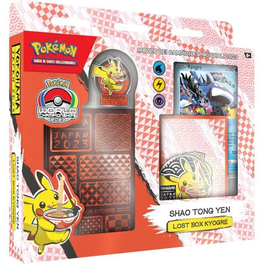 Pokémon Mazzo Dei Campionati Mondiali Gcc 2023 (Shao Tong Yen) Box Kyogre Ita