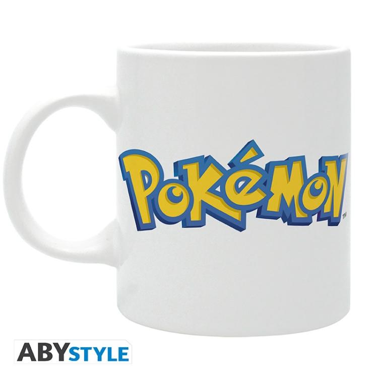 ABYSTYLE TAZZA POKEMON: "LOGO & PIKACHU" IN CERAMICA BICCHIERE CON MANICO 320 ML