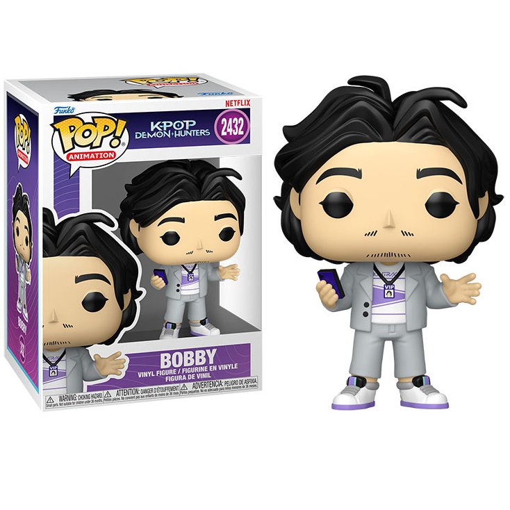 Funko Pop! Animation: KPop Demon Hunters - (2432) Bobby Figure 9cm (Preorder)