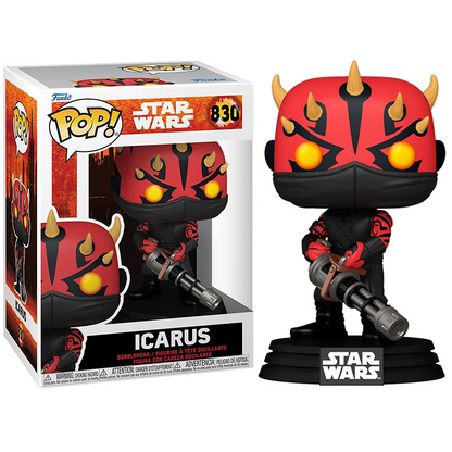 Funko Pop ! Star Wars Maul: Shadow Lord - (830) Icarus Vinyl Figure 9cm