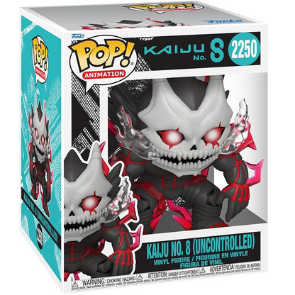 Funko Pop! Kaiju No.8 (2250) Kaiju No.8 (Uncontrolled) DLX Vinyl Figure 15cm
