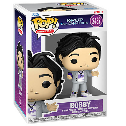 Funko Pop! Animation: KPop Demon Hunters - (2432) Bobby Figure 9cm (Preorder)
