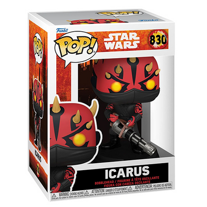 Funko Pop ! Star Wars Maul: Shadow Lord - (830) Icarus Vinyl Figure 9cm
