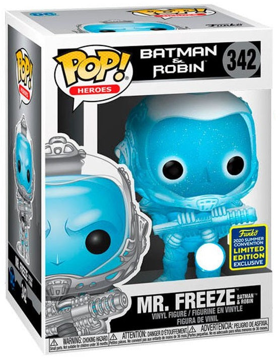 Funko Pop Batman E Robin 342 Mr Freeze 2020 Summer Convention Limited Exc Sdcc