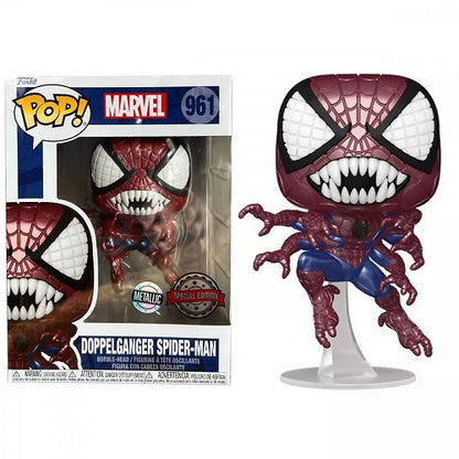 Funko Pop Spiderman Doppelganger Metallic Special Edition Exclusive Figure 2021