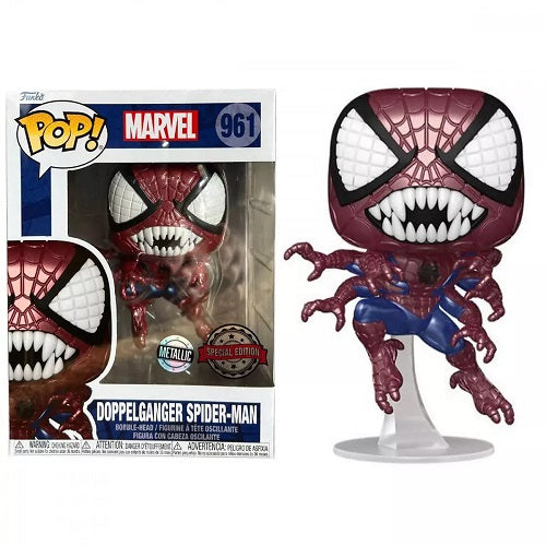 Funko Pop Spiderman Doppelganger Metallic Special Edition Exclusive Figure 2021