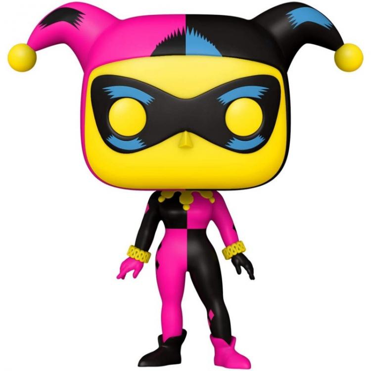Funko Pop ! Dc Comics Black Light : Harley Quinn (371) Glow Vinyl Figure Batman