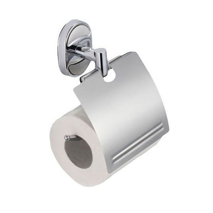 Porta Rotolo Carta Igienica In Acciaio Bagno Wc Toilette Fissaggio A Muro Parete