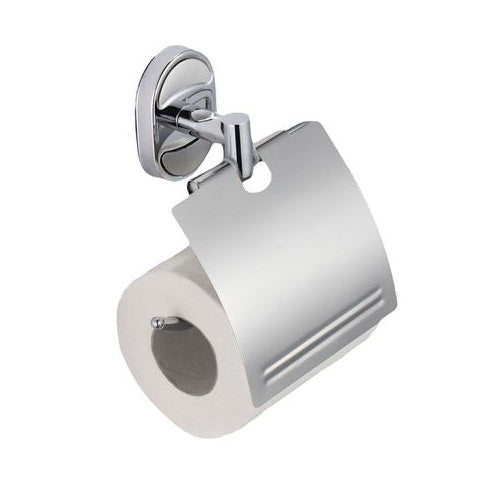 Porta Rotolo Carta Igienica In Acciaio Bagno Wc Toilette Fissaggio A Muro Parete