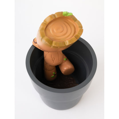 Portapenne da Scrivania Marvel (I'am Groot) Gadget 3D - Decorativo in Resina con Scomparto Interno | Cancelleria Porta Penne, Matite Guardian Of Galaxy 9,8 x 16,3 x 9,8 cm
