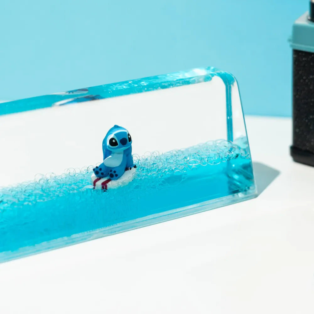 Portapenne Acrilico Disney Stitch Gadget 3D - Porta Penne Da Scrivania Gruppo Erik Cancelleria - Lilo e Stitch