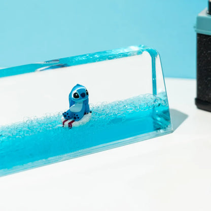 Portapenne Acrilico Disney Stitch Gadget 3D - Porta Penne Da Scrivania Gruppo Erik Cancelleria - Lilo e Stitch