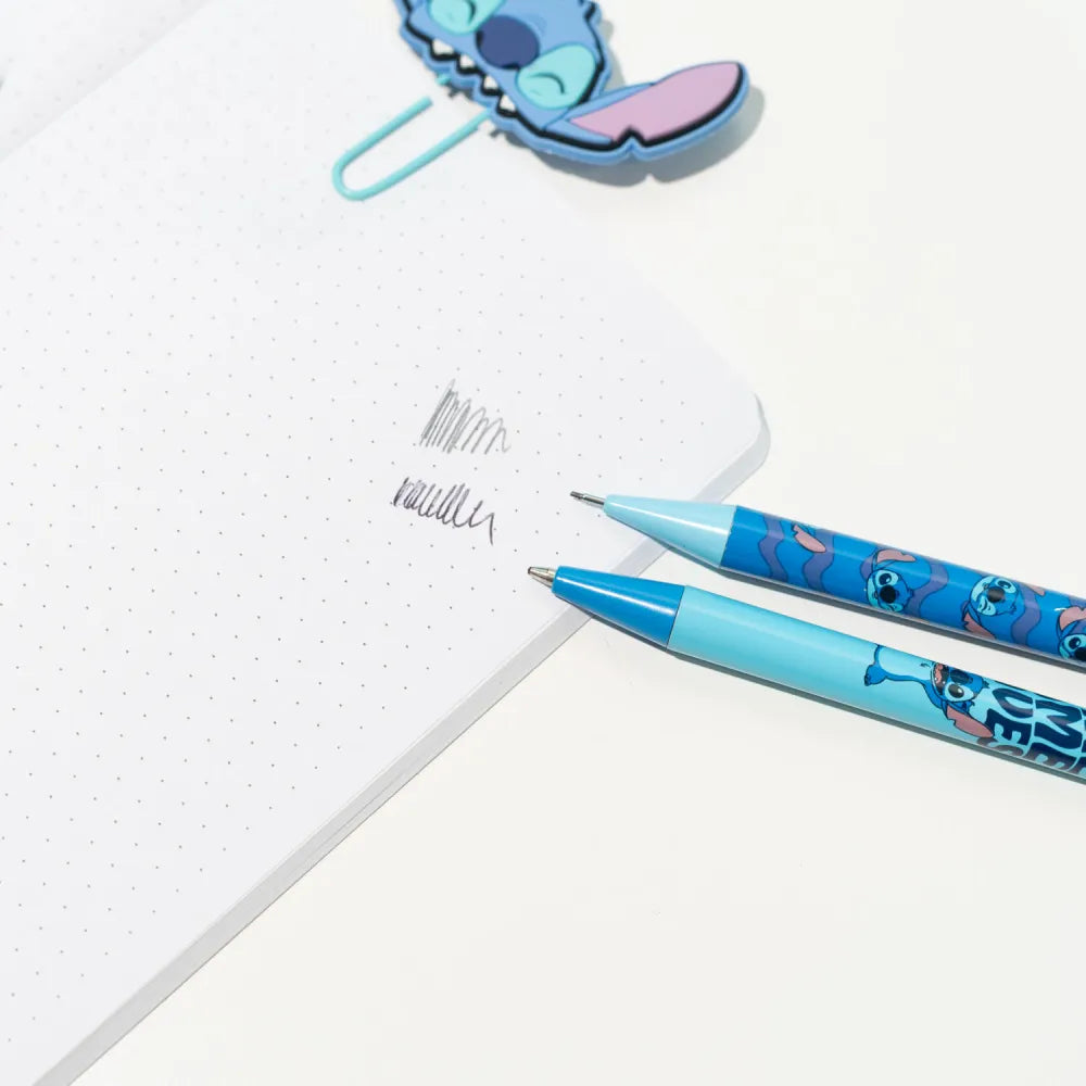 Portapenne Acrilico Disney Stitch Gadget 3D - Porta Penne Da Scrivania Gruppo Erik Cancelleria - Lilo e Stitch