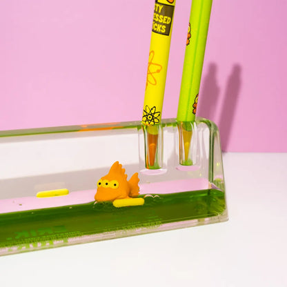 Portapenne Acrilico The Simsons (Blinky Il Pesce) Gadget 3D - Porta Penne Da Scrivania Gruppo Erik Cancelleria