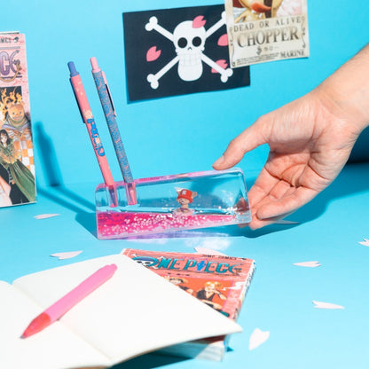 Portapenne Acrilico One Piece (Chopper) Gadget 3D - Porta Penne Da Scrivania Gruppo Erik Cancelleria