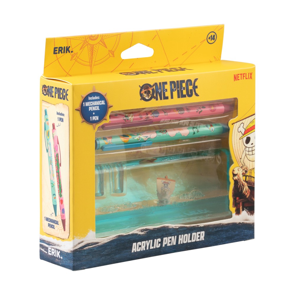 Portapenne Acrilico One Piece (Going Merry) Gadget 3D - Porta Penne Da Scrivania Gruppo Erik Cancelleria