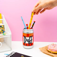 Portapenne The Simpsons Duff Beer + Set Cancelleria Porta Penne Duffman Simpson Ufficiale