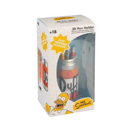 Portapenne The Simpsons Duff Beer + Set Cancelleria Duffman Simpson