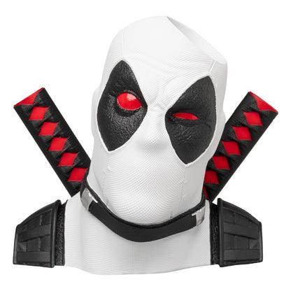 Portapenne da Scrivania Marvel (Deadpool) Gadget 3D - Traje X- Force Decorativo in Resina con Scomparto Interno | Cancelleria (9,8 x 16,3 x 9,8 cm) (Copia)