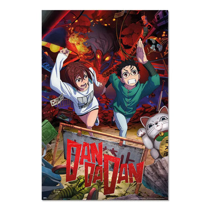 Maxi Poster Anime (Dan da Dan) Manga a Parete Incorniciabile da Cameretta 91x61 cm