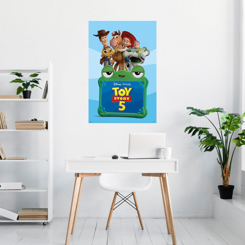 Maxi Poster - Disney Pixar (Toy Story 5) #2 - Animation da Parete per Cameretta Bambini Nerd Incorniciabile 91x61 cm