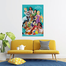 Maxi Poster (Disney: Princess and Pets) Principesse Muro Incorniciabile 91x61 cm