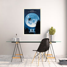 Maxi Poster Locandina (E.T. the Extra Terrestrial) Cinema Cult Extraterrestre TV Arte Incorniciabile a parete muro Locanda Nerd 91x61 cm