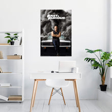 Maxi Poster Locandina (Fast & Furious) Cinema Auto da Corsa, Cult, TV, Arte Incorniciabile da Salone Casa Ufficio 91x61 cm