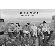 Maxi Poster (Friends-Lunch on a Skyscraper) 91x61 cm Incorniciabile da Muro Parete Nerd Ufficio Casa Cameretta