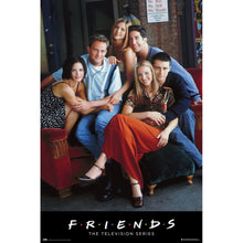 Maxi Poster (Friends-Personaggi) 91x61 cm Incorniciabile da Muro Parete Nerd Ufficio Casa Cameretta