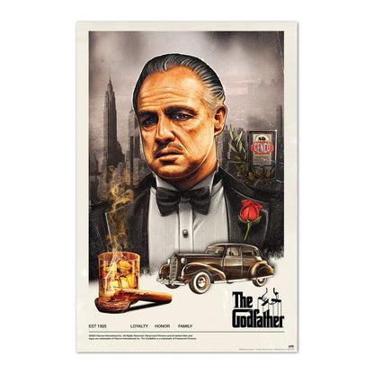Maxi Poster Locandina del Film (Il Padrino) The Goodfather Incorniciabile 91x61 cm