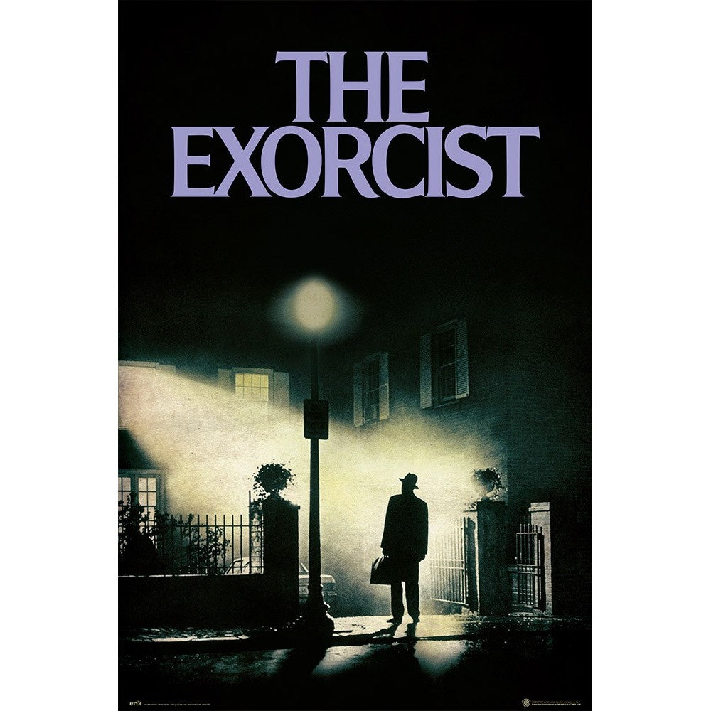 Maxi Poster Locandina del Film Horror (L'Esorcista) Exorcist Incorniciabile 91x61 cm