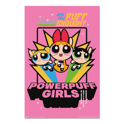 Maxi Poster Le Superchicche (The Power Puff Grils) a Parete Incorniciabile 91x61 cm