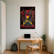 Maxi Poster Marvel (Deadpool e Wolverine 2) a Parete per Cameretta Nerd, Ragazzi, Regalo, Licenza Ufficiale, Incorniciabile 91 x 61 cm