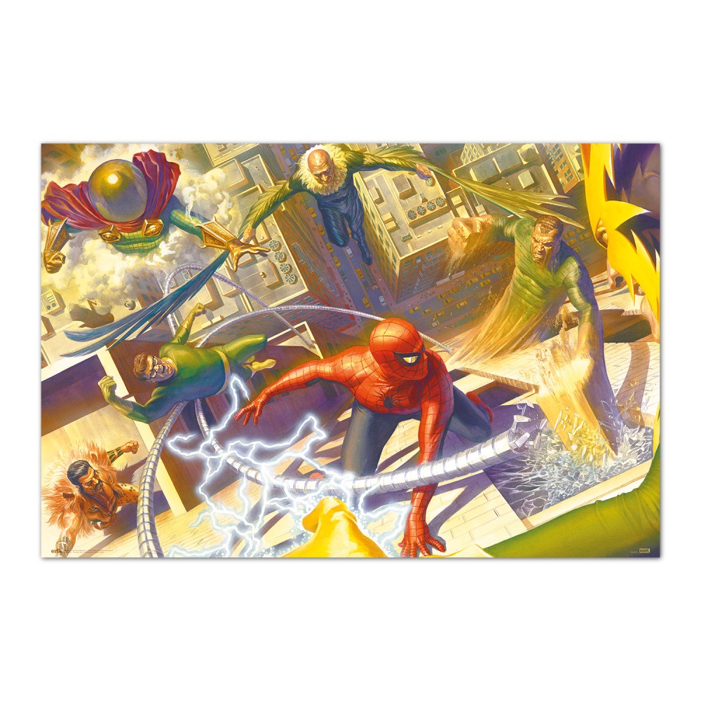 Maxi Poster Marvel ( Spider-Man The Sinister) a Parete Incorniciabile 91x61 cm