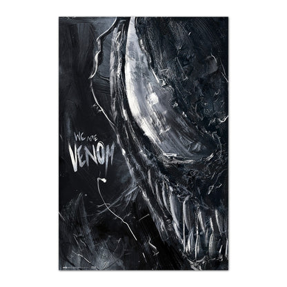 Maxi Poster Marvel (Venom Creepy) 91x61 cm Incorniciabile Casa Ufficio Locanda Nerd